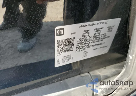 1GNSCBKD9MR480205